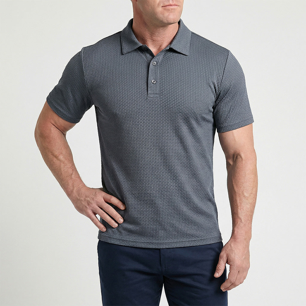 Capri — Polo Homme en Maille Respirante Ultra-Confortable