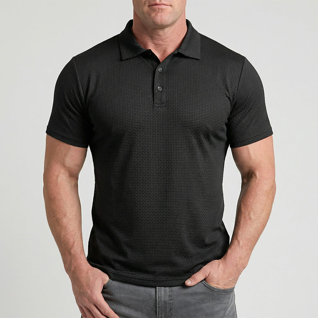 Capri — Polo Homme en Maille Respirante Ultra-Confortable