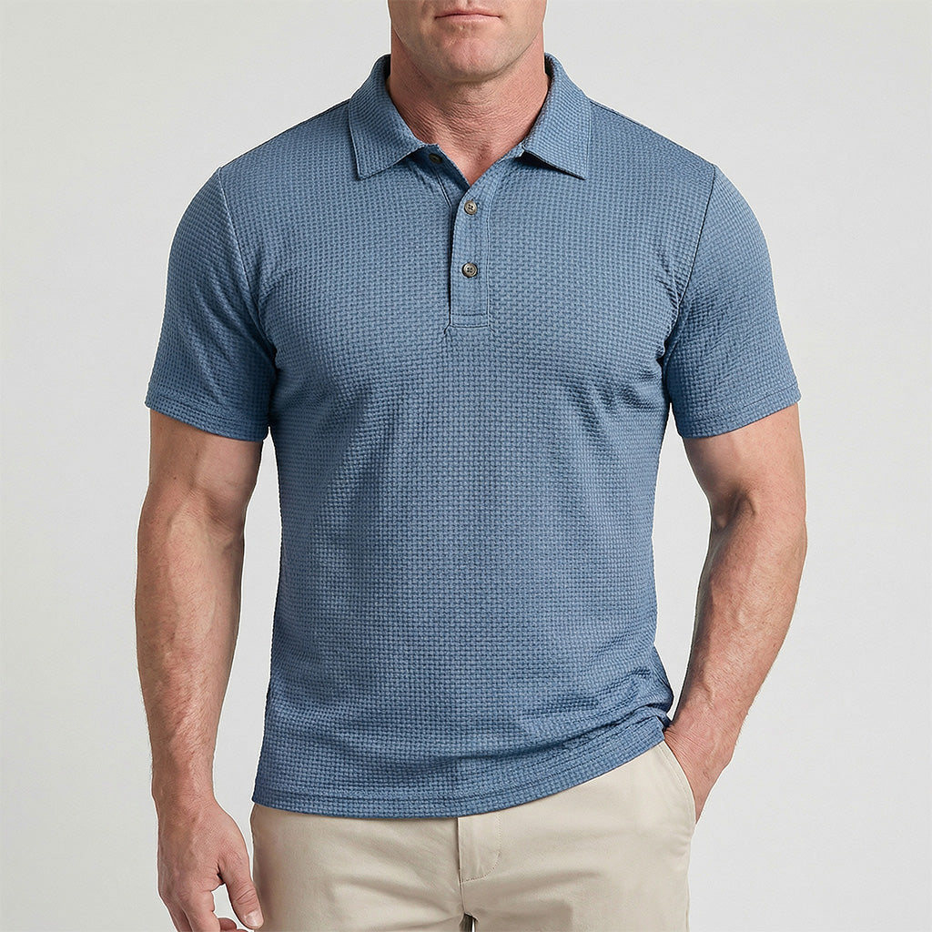 Capri — Polo Homme en Maille Respirante Ultra-Confortable