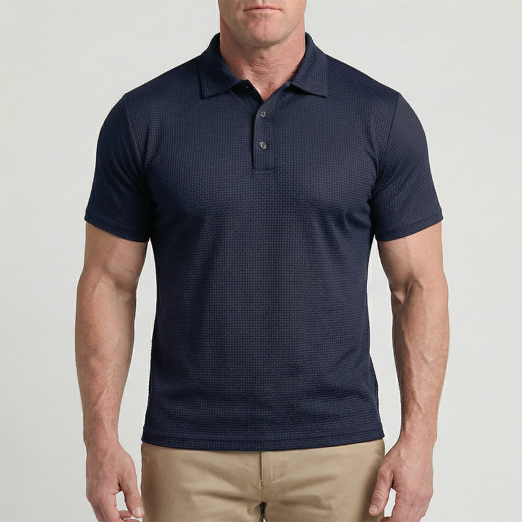 Capri — Polo Homme en Maille Respirante Ultra-Confortable