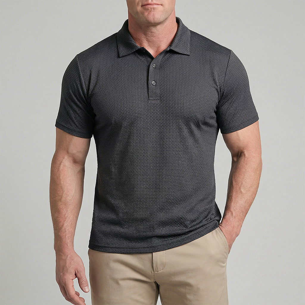 Capri — Polo Homme en Maille Respirante Ultra-Confortable
