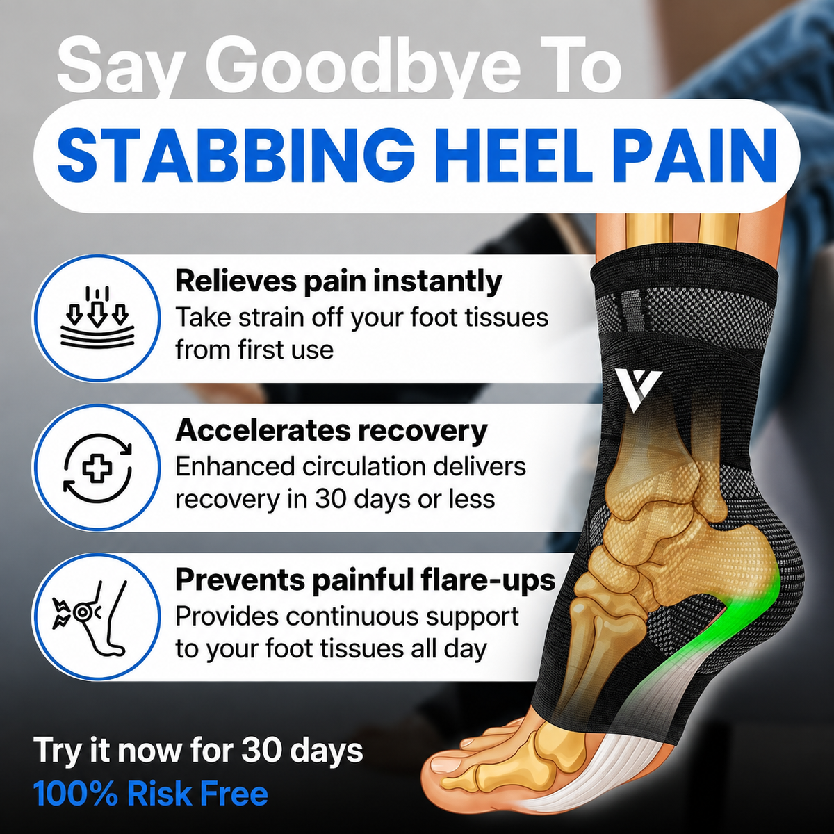 Arch Support Foot Sleeve — Velandre Arden