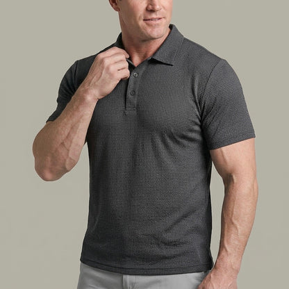 Valen — Polo Homme gainant qui sculpte le torse et efface le ventre