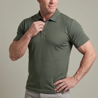 Valen — Polo Homme gainant qui sculpte le torse et efface le ventre