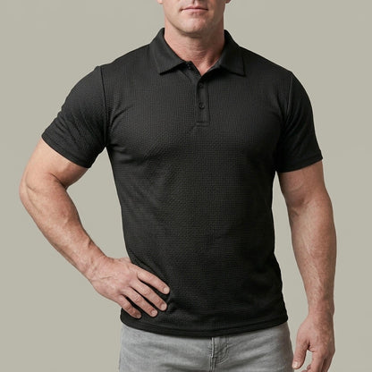 Valen — Polo Homme gainant qui sculpte le torse et efface le ventre
